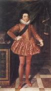 POURBUS, Frans the Younger Louis XIII as a Child oil painting artist